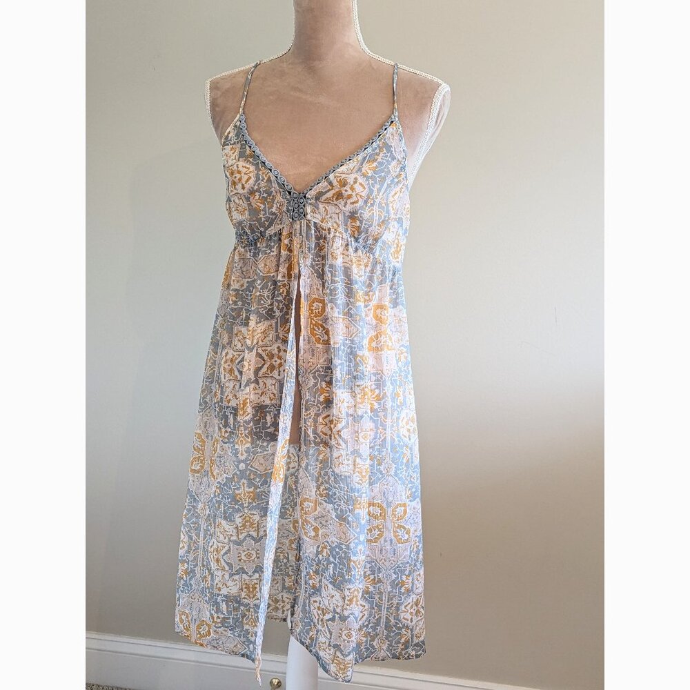 NEW Sun & Shadow Sheer Cover Up Dress